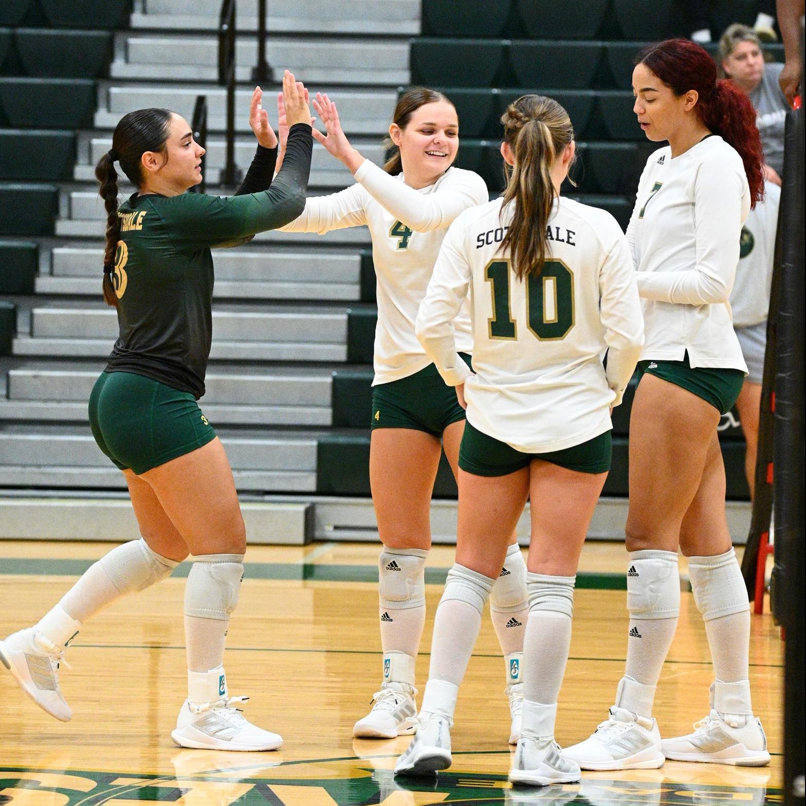 Volleyball Picks Up Win In Region 1 Playoffs