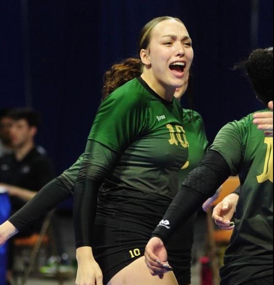 Books were the building blocks of success for former SCC volleyball player